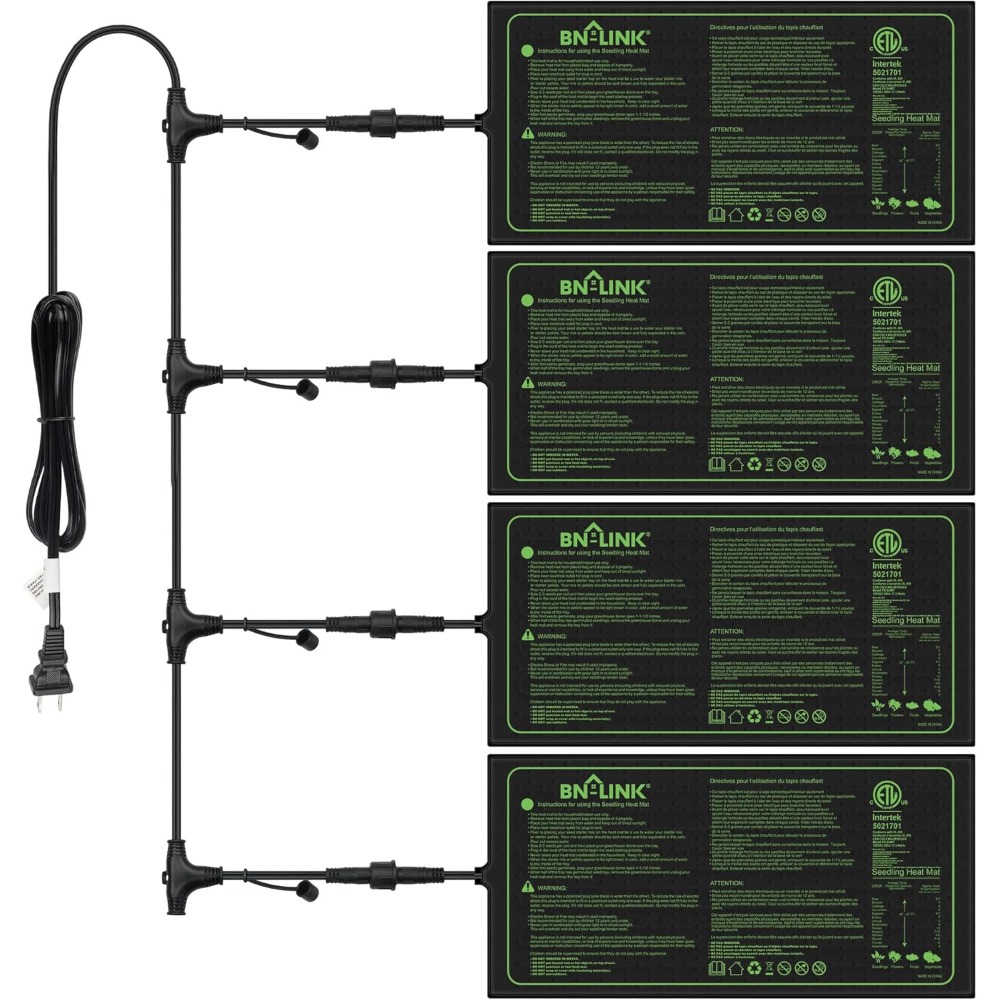 Heat Mat Seedling - Tapete Térmico para Sementes 10x20.75 Polegadas,