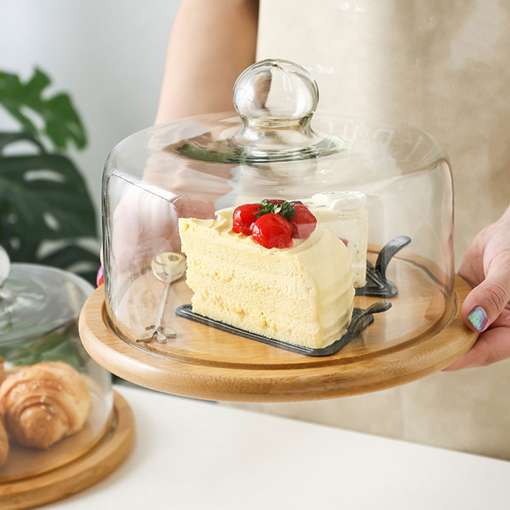 Plastic Dome Clear - Tampa de Vidro Transparente de 18Cm