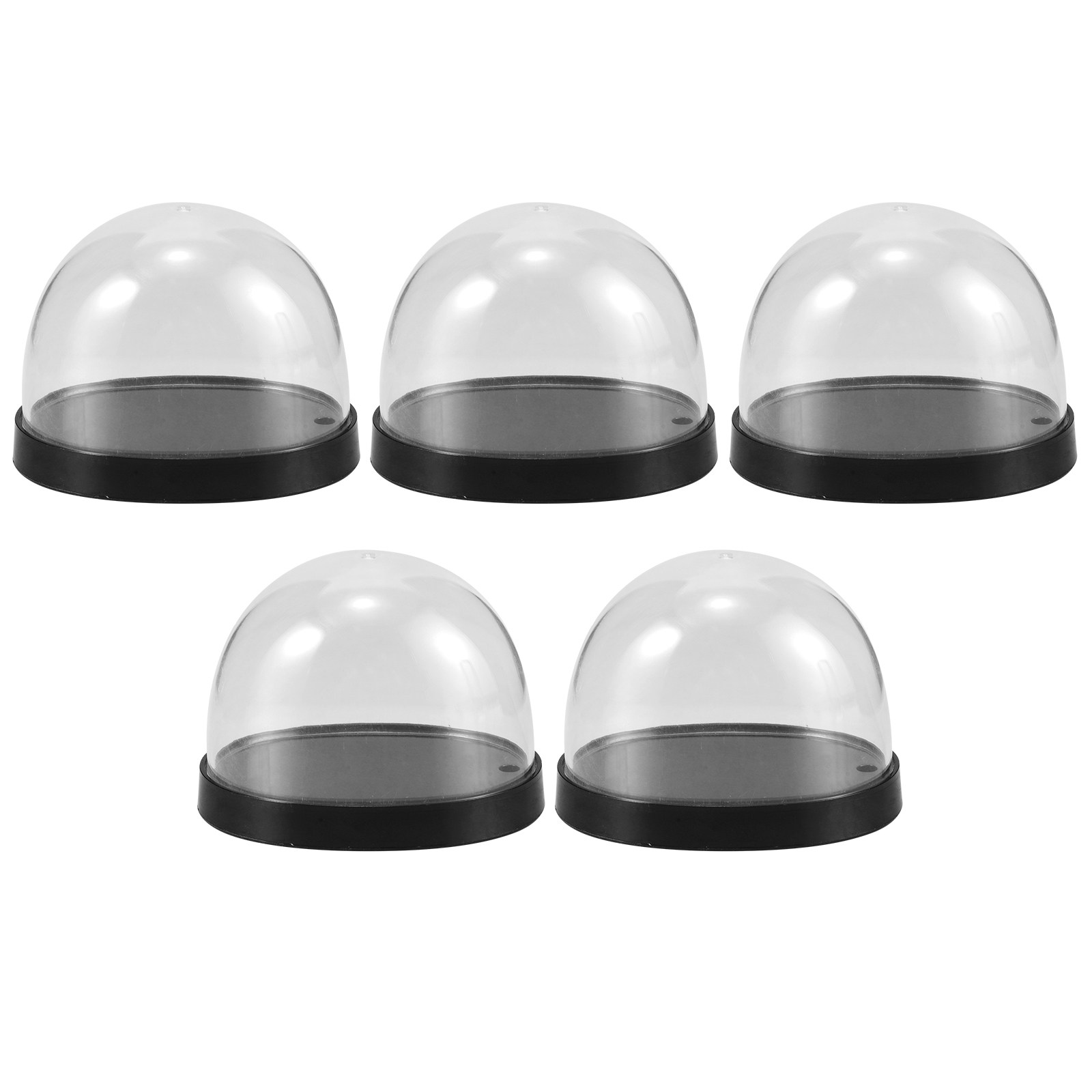 5 Conjuntos de Cúpulas de Plás - Plastic Dome Clear avaliação e preço