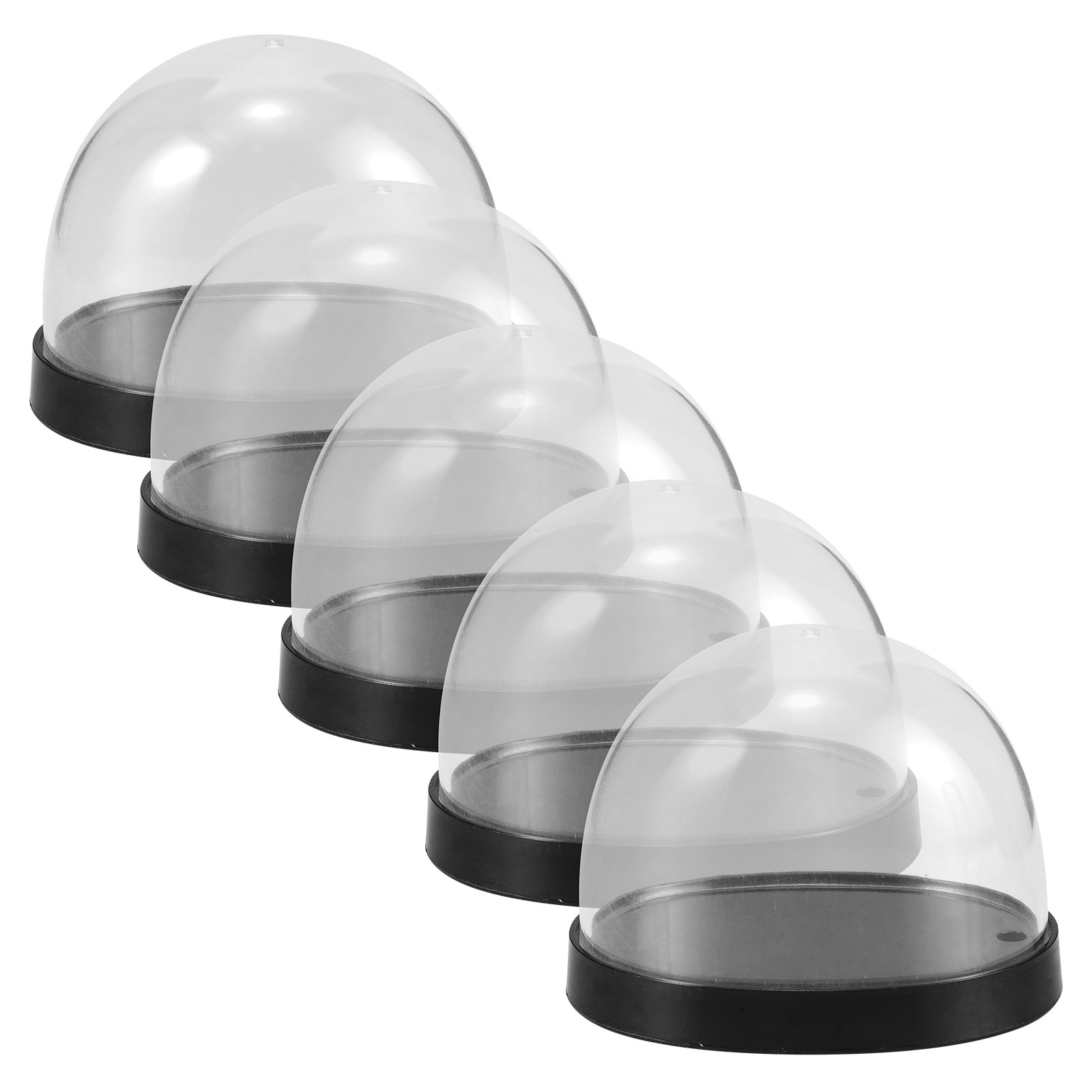 5 Conjuntos de Cúpulas de Plás - Plastic Dome Clear avaliação e preço