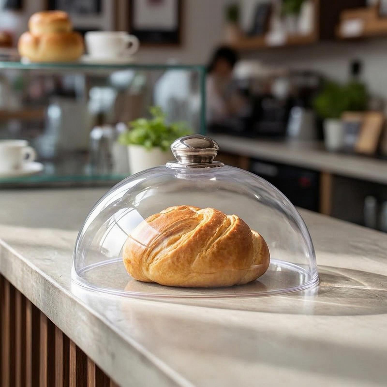 Cúpula Transparente para Bolos - Plastic Dome Clear avaliação e preço
