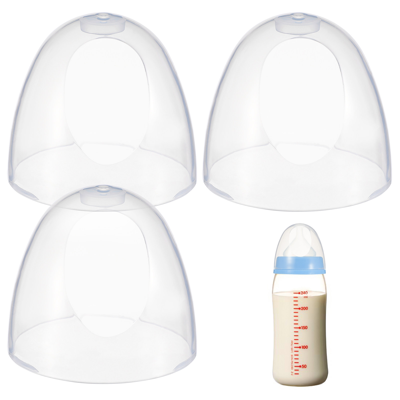 Tampas de Plástico Substituíve - Plastic Dome Clear avaliação e preço